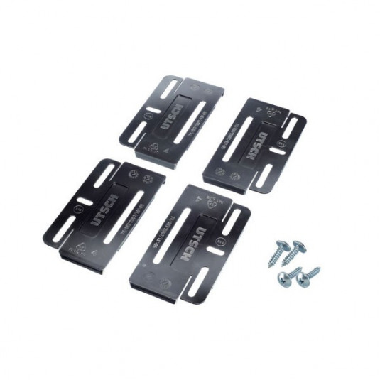 Podložka bezrámková špz simple fix 2ks černá vel.112mm