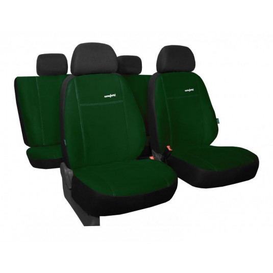 Výprodej - Potahy pro VOLKSWAGEN TOUAREG I (2002-2010) Comfort (Alcantara) zelená