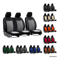 Potahy pro FORD TRANSIT 2+1 airplane seats V (2000-2006) Exclusive Alcantara (Alcantara-kůže)