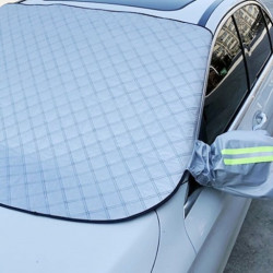 Přikrývka na čelní sklo a zrcadlá s magnetem