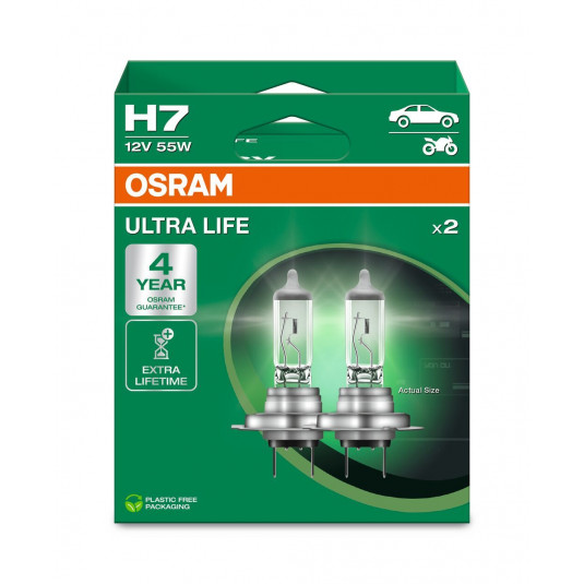 Osram H7 12V 55W Ultra life Box