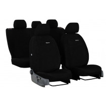 Potahy pro HYUNDAI SANTAFE 5 místné II (2006-2012) Elegance (velour-velour) černá (vyp)