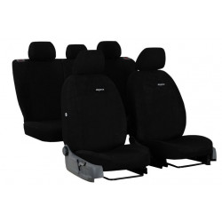Potahy pro HYUNDAI SANTAFE 5 místné II (2006-2012) Elegance (velour-velour) černá (vyp)
