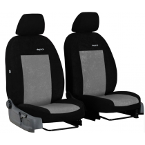 Potahy pro MERCEDES VITO 1+1 W639 (2003-2014) Elegance (velour-velour) šedá (vyp)