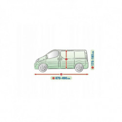 Plachta na auto OPEL Vivaro I 2001-2014 van - Garage L