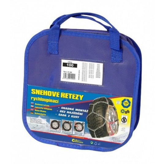 Sněhové řetězy KN100 3,0mm 9mm NYLON BAG