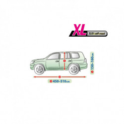 Plachta na auto NISSAN X-Trail II 2007-2014 SUV - Premium