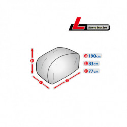 Ochranná plachta na zahradní traktor L