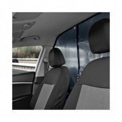 Hygienická plastová clona pro taxíky