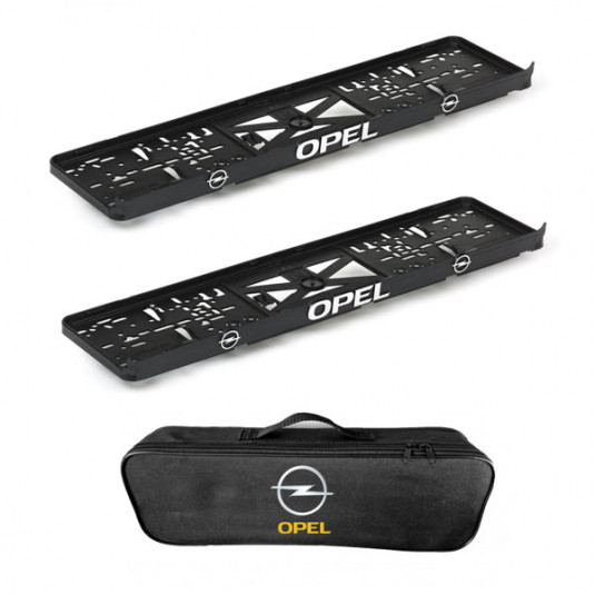 2x podložky ŠPZ a taška NISSAN- sada