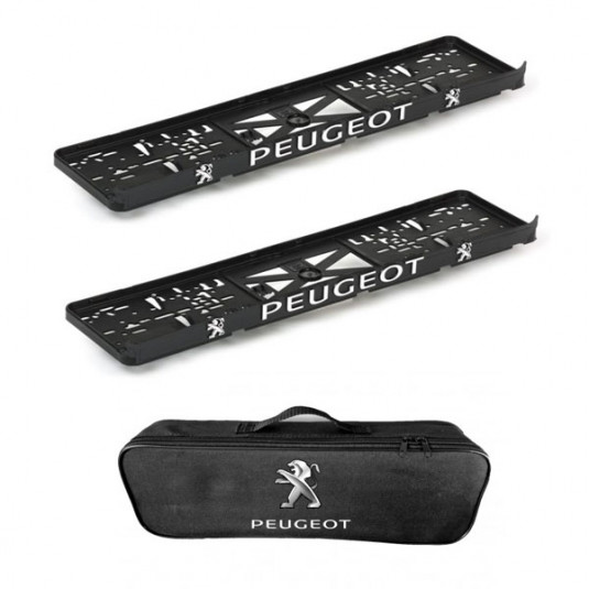 2x podložky ŠPZ a taška NISSAN- sada