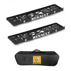 2x podložky ŠPZ a taška NISSAN- sada