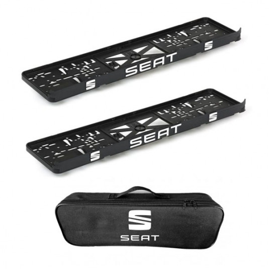 2x podložky ŠPZ a taška NISSAN- sada