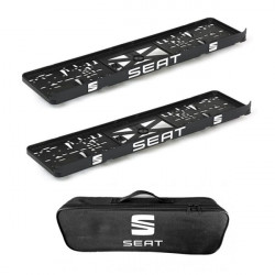 2x podložky ŠPZ a taška NISSAN- sada