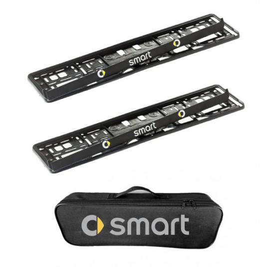 2x podložky ŠPZ a taška NISSAN- sada