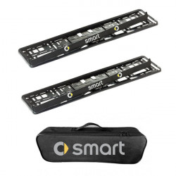 2x podložky ŠPZ a taška NISSAN- sada