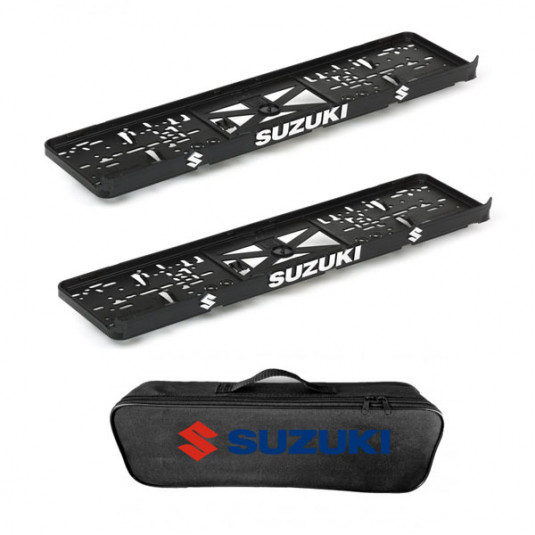 2x podložky ŠPZ a taška NISSAN- sada