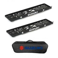 2x podložky ŠPZ a taška NISSAN- sada