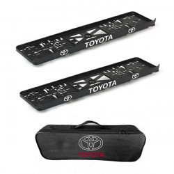 2x podložky ŠPZ a taška NISSAN- sada