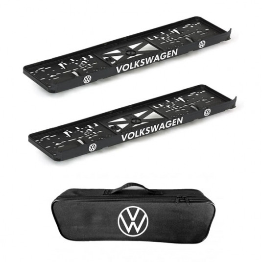 2x podložky ŠPZ a taška NISSAN- sada