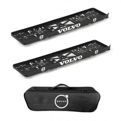 2x podložky ŠPZ a taška NISSAN- sada