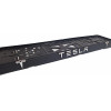 Podložka pod SPZ auta s 3D chromovým nápisem TESLA. Vysoká flexibilita podznačky, kde ani při menších nárazech nedochází k prasknutí nebo ztrátě SPZ. Barva: černá s chromovým logem a nápisem.