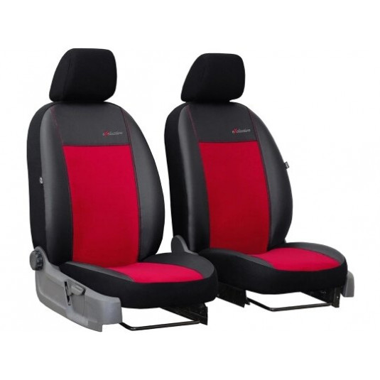 Potahy pro CITROËN JUMPER 1+1 II (2006-2015) Exclusive Alcantara (Alcantara-kůže)