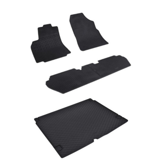 Rohože a vanička pre PEUGEOT Partner 5m (2008-2018)