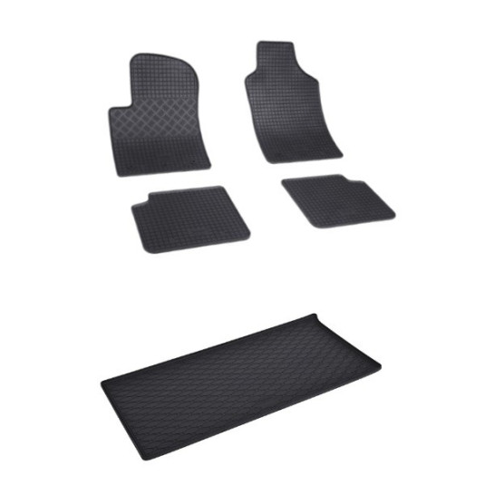 Rohože a vanička pre FIAT 500 (od 2015)