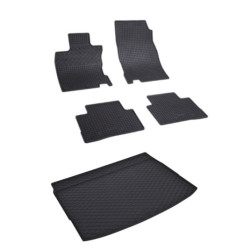 Rohože a vanička pre NISSAN Qashqai - horná i dolná poloha (od 2013)