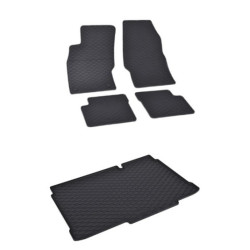 Rohože a vanička pre OPEL Corsa E - dolná poloha (od 2014)