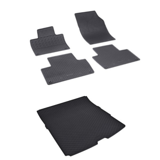 Rohože a vanička pre Volvo XC90 2015-