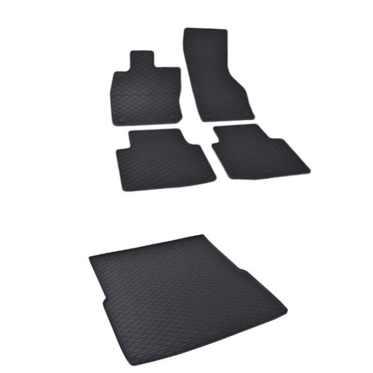 Rohože a vanička pre Škoda Superb combi 2024- horná poloha