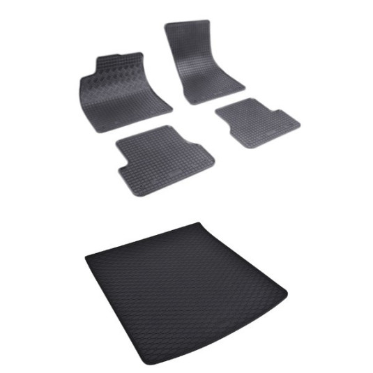 Rohože a vanička pre Audi A6 Avant 2011-