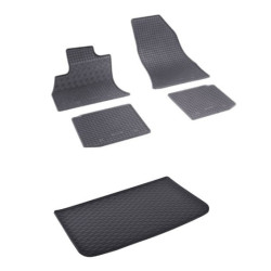 Rohože a vanička pre Fiat 500 L 2012- horná a stredná poloha kufra