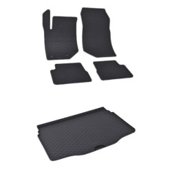 Rohože a vanička pre Jeep Avenger Electric 2023- horná, dolná poloha aj bez medzipodlahy