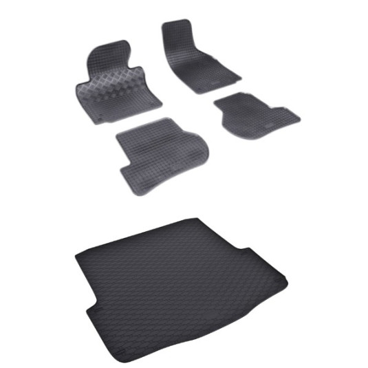 Rohože a vanička pre Škoda Octavia II combi (2005-2013)