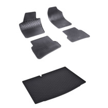 Rohože a vanička pre Škoda Fabia III HB (2014-2021)