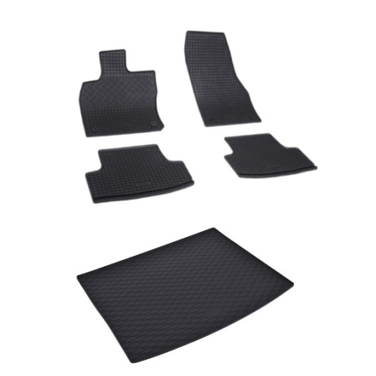 Rohože a vanička pre Škoda Karoq 4x4 (od 2017)