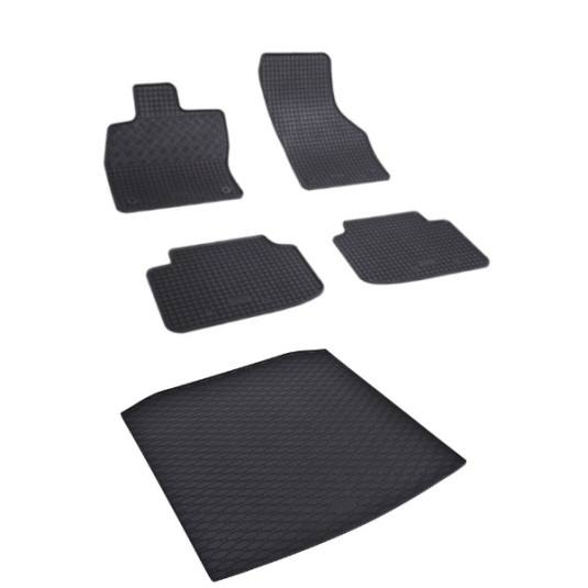 Rohože a vanička pre Škoda Octavia IV sedan (od 2020)