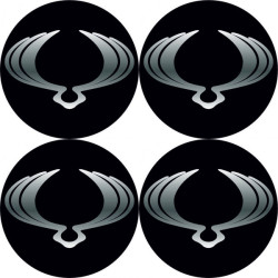 Samolepky pryskyřičné 3D DACIA 4ks