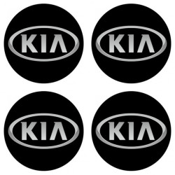 Samolepky pryskyřičné 3D KIA 4ks
