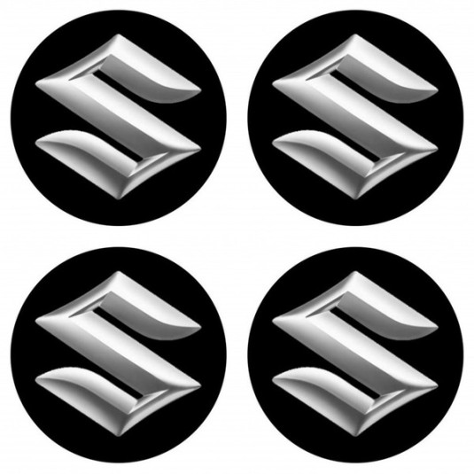 Samolepky pryskyřičné 3D SUZUKI 4ks