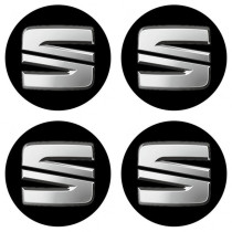 Samolepky pryskyřičné 3D SEAT 4ks