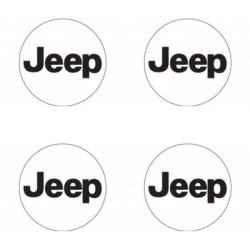 Samolepky pryskyřičné 3D Jeep 4ks