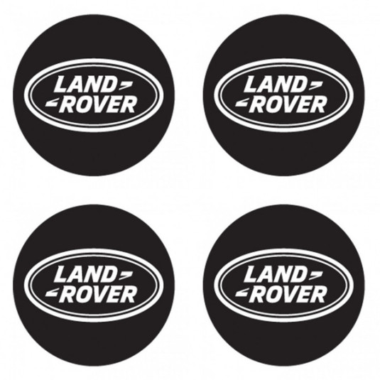 Samolepky pryskyřičné 3D Land rover 4ks