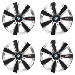 Poklice pro BMW 14 GTX CARBON silver/black