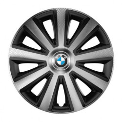 Poklice pro BMW 15 Aviator carbon silver&black