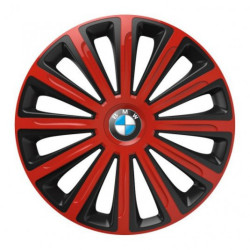 Poklice pro BMW 15 TREND red and black
