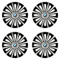 Poklice pro BMW 15 TREND silver and black